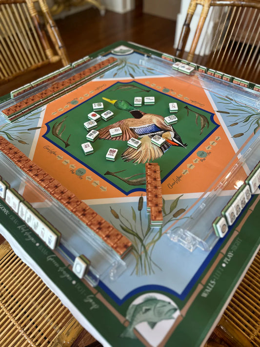 Duck Camp Mahjong Mat