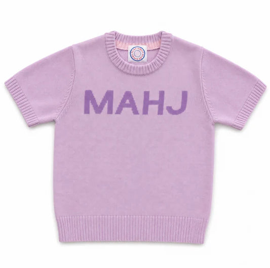 Mahjohng Short Sleeve Sweater