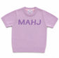 Mahjohng Short Sleeve Sweater