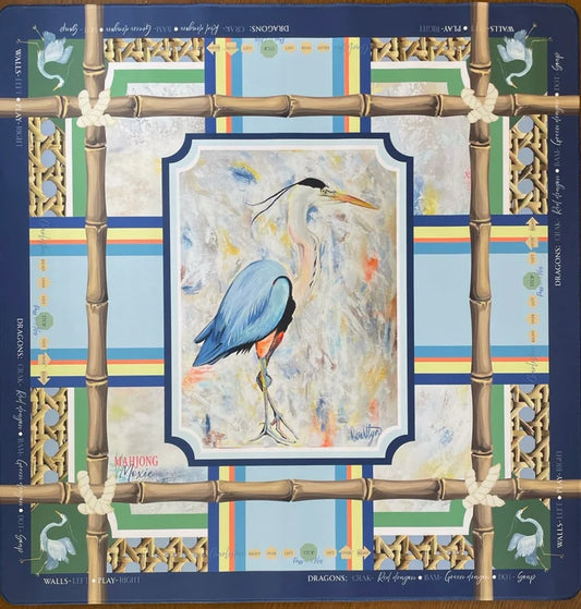 Heron Landing Mahjong Mat