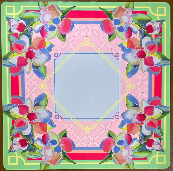 Magnolia Muse Mahjong Mat