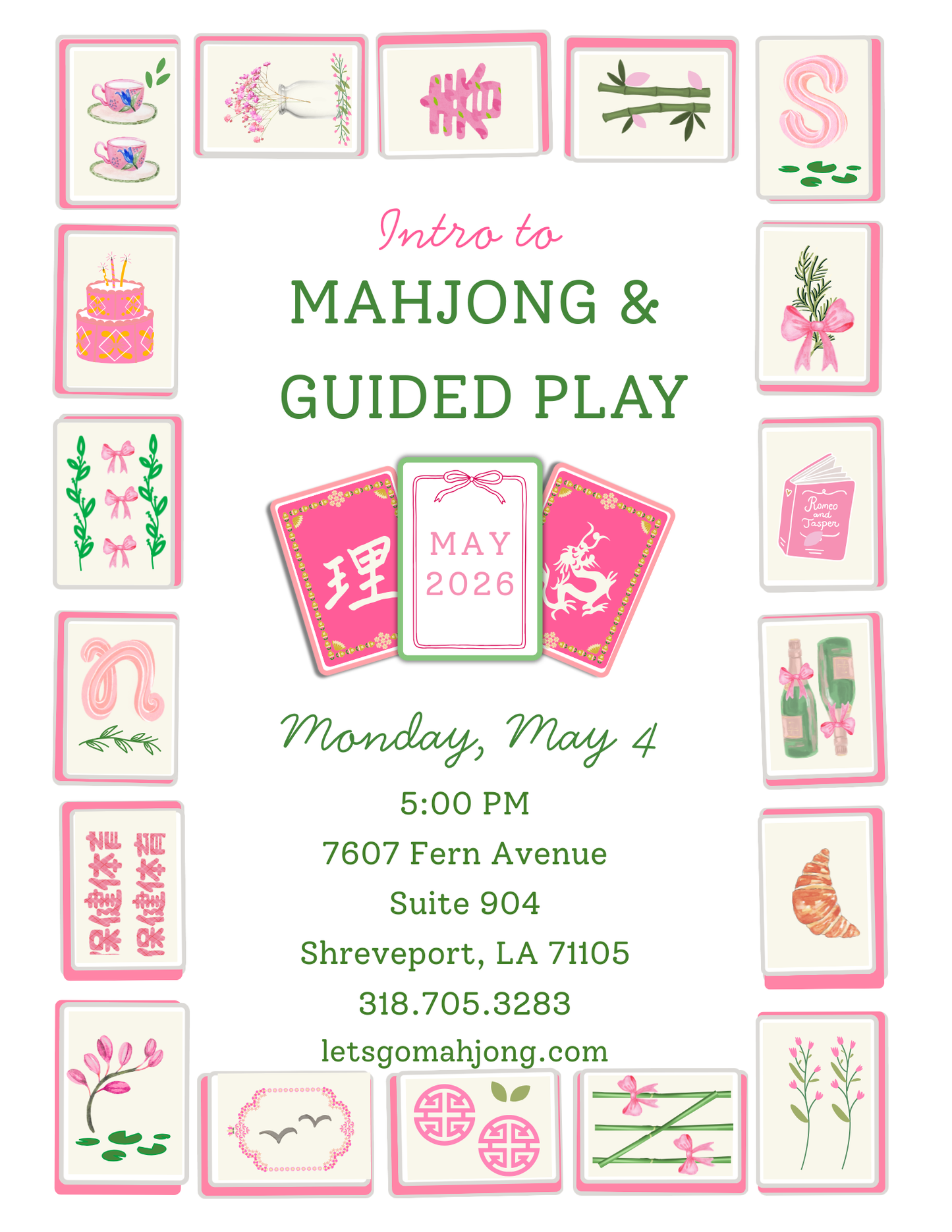 Intro to Mahjong & Guided Play