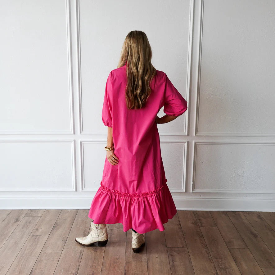 Hot Pink Kit Dress