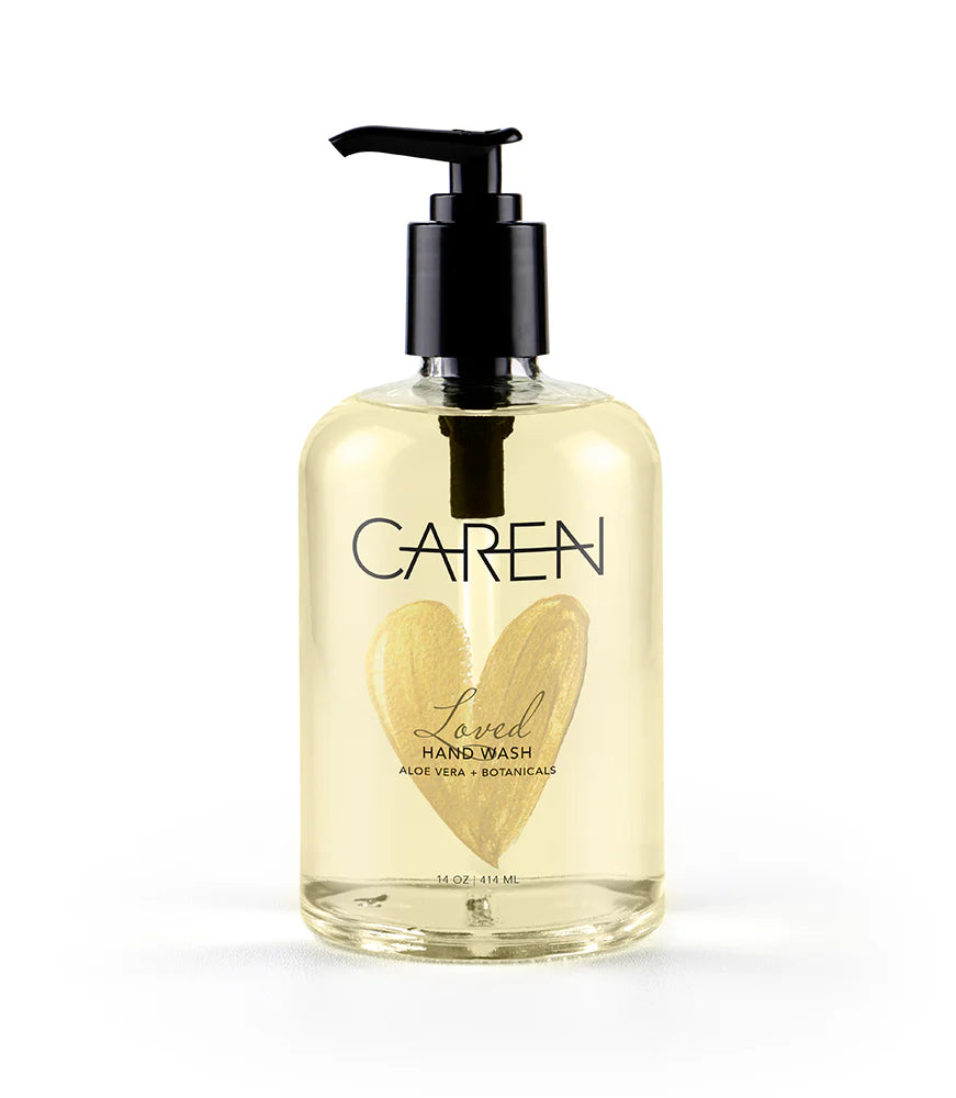 Loved Hand Wash 14 oz Glass Bottle