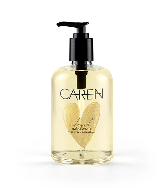 Loved Hand Wash 14 oz Glass Bottle