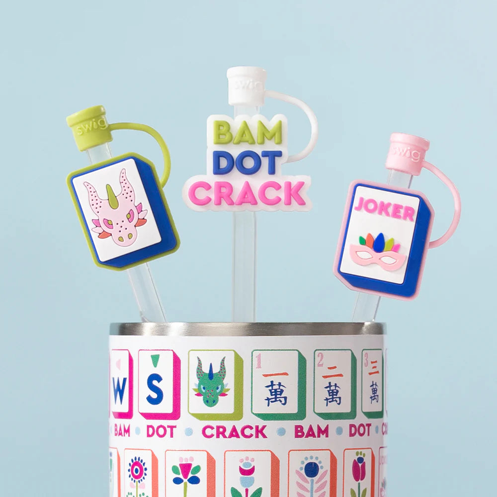 Mahjong Straw Topper Set