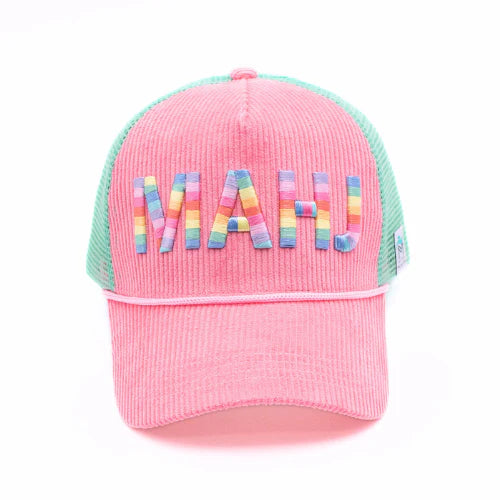 Corduroy Trucker MAHJ Hat