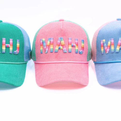 Corduroy Trucker MAHJ Hat
