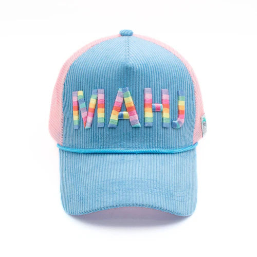 Corduroy Trucker MAHJ Hat