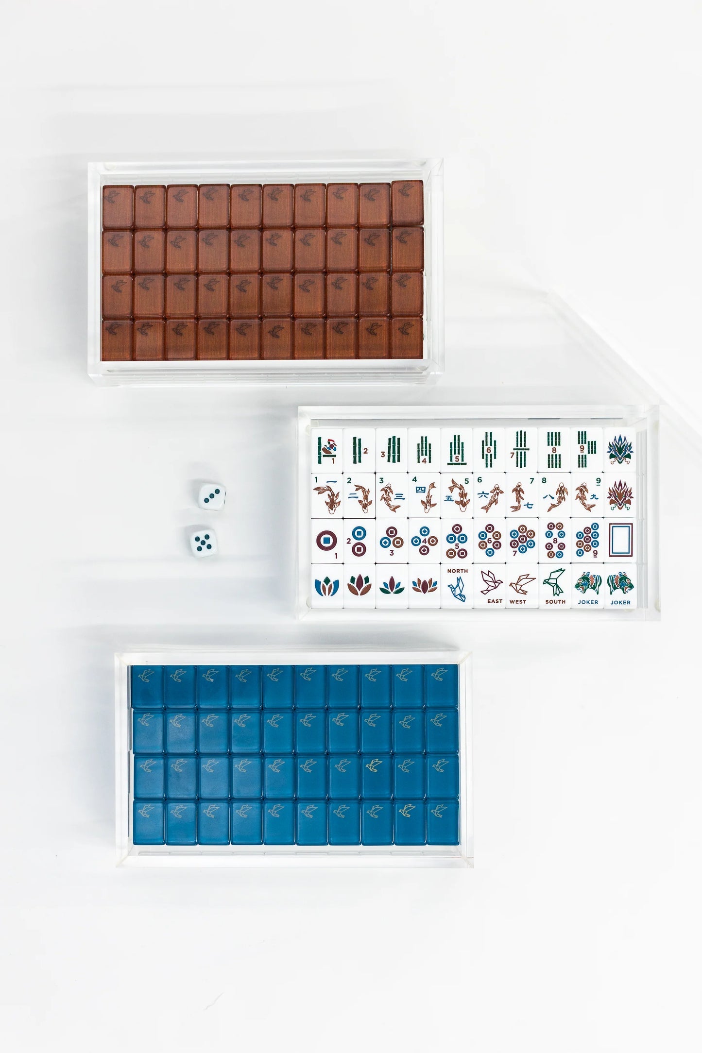 Origami Mahjong Tile set