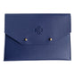 Navy Card Clutch