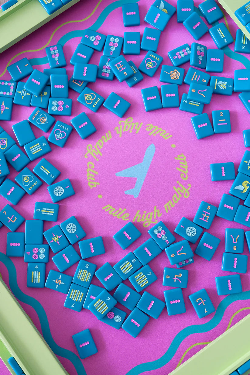 Mile High Mahj Club Travel Tiles