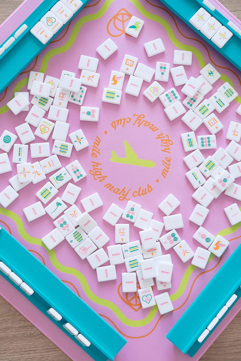 Mile High Mahj Club Travel Tiles