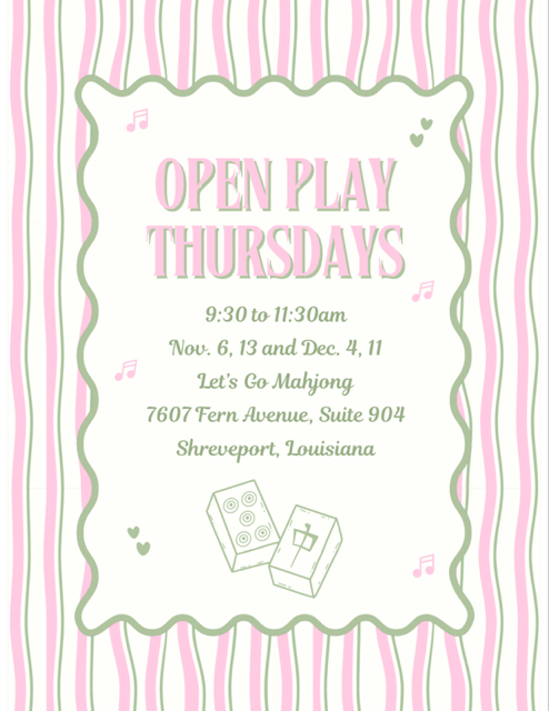 Open Play Thursdays
