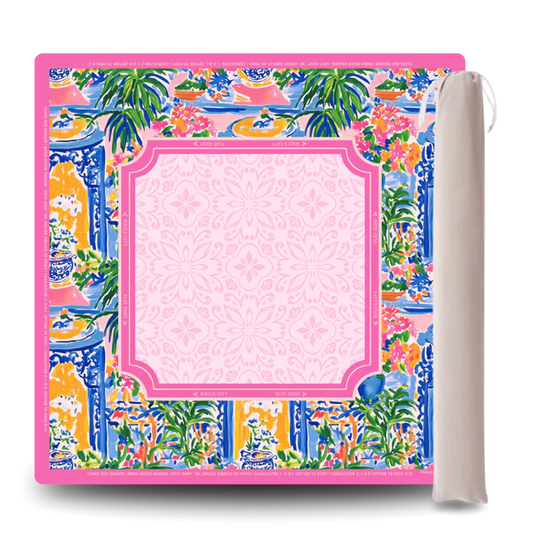 Porcelain Bloom Mat