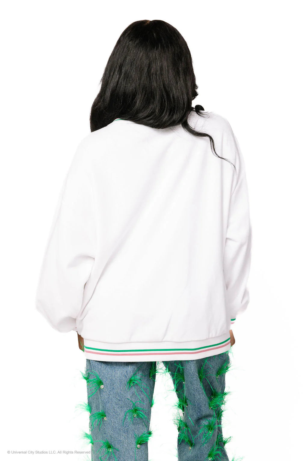 Licensed Elphaba & Glinda Card Sweatshirt