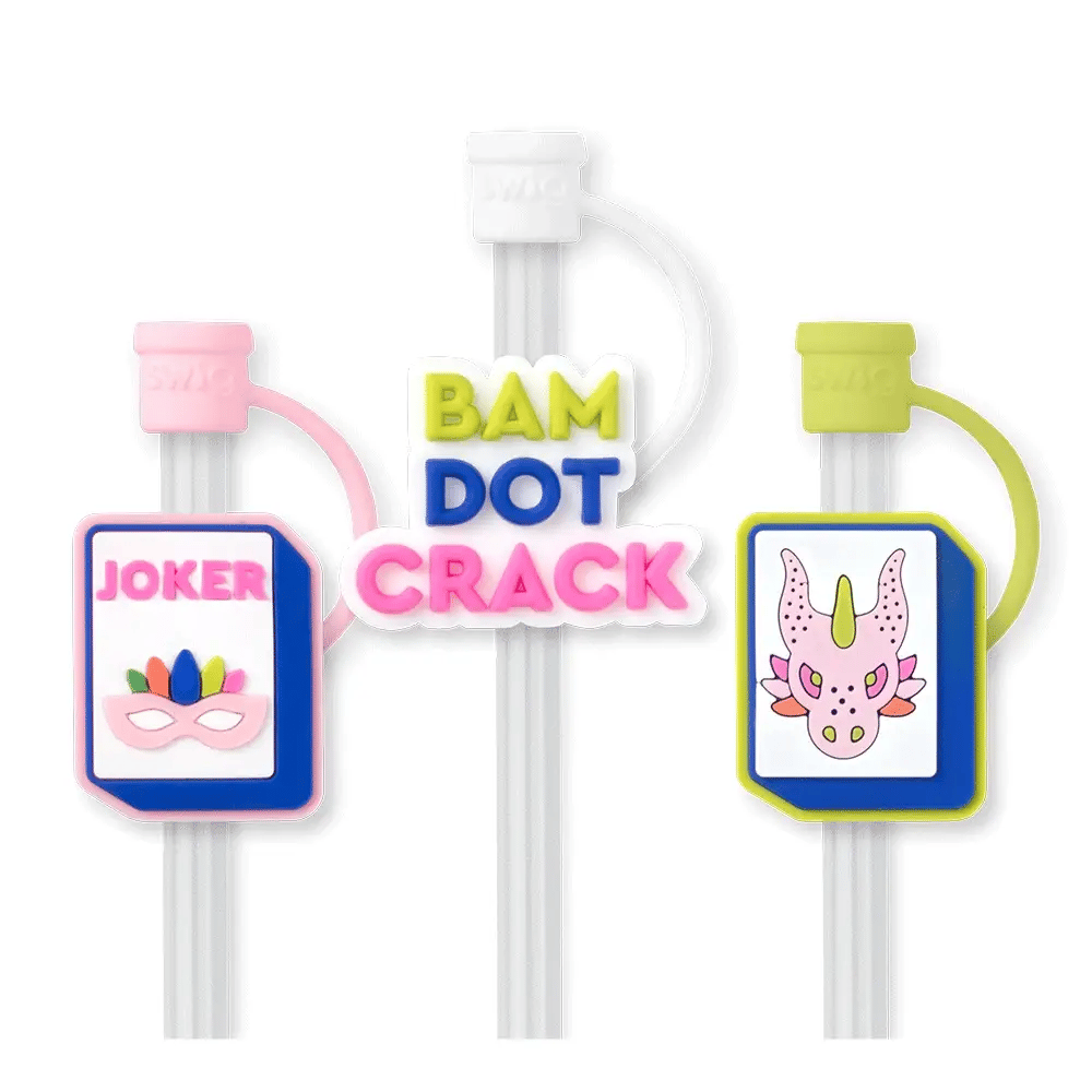 Mahjong Straw Topper Set