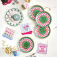 Mahjong Melamine Plate Set