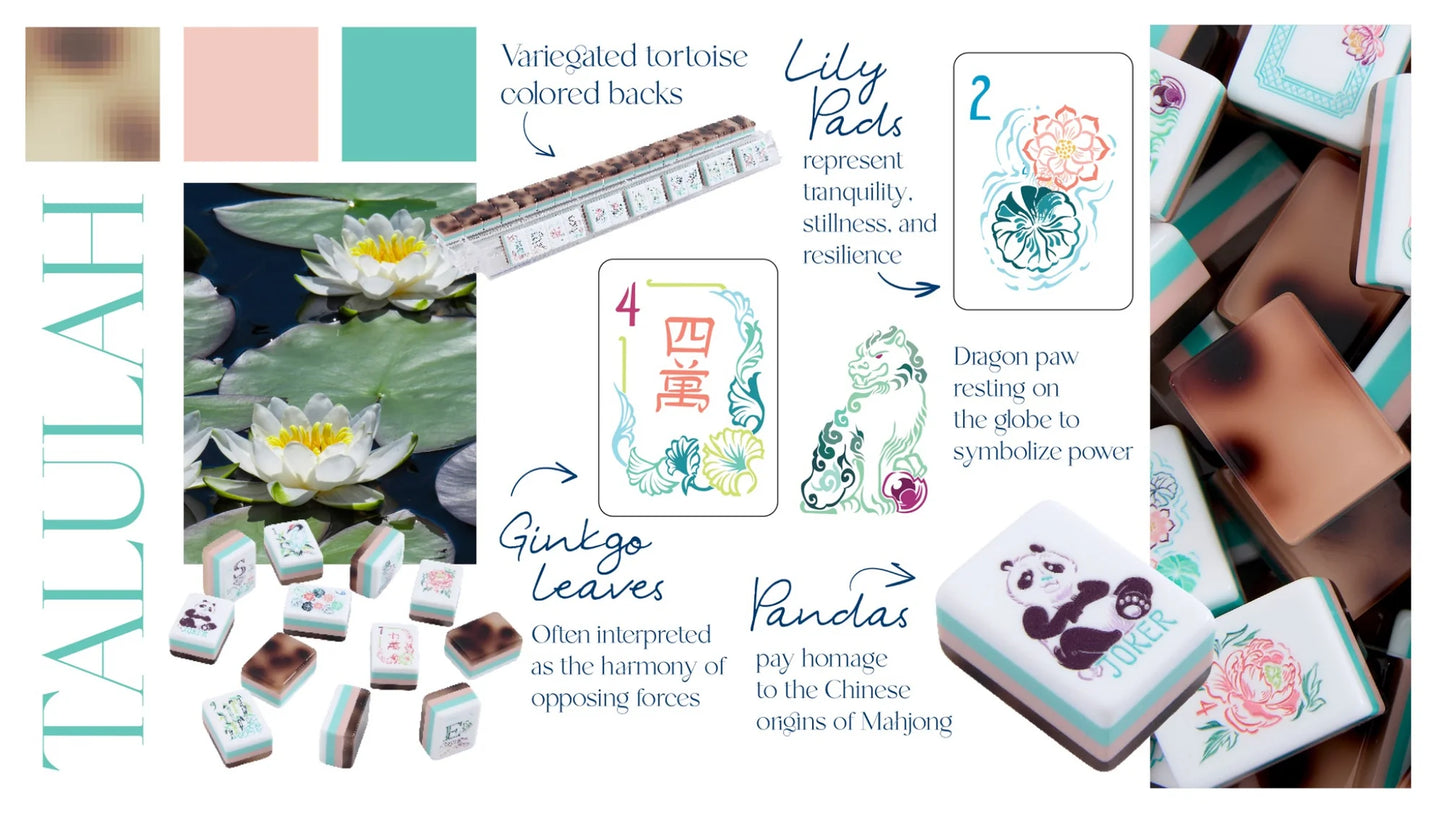 Talulah Mahjong Tile Set