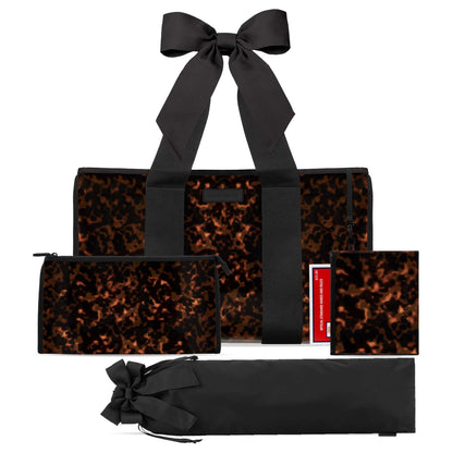 Tortoiseshell Mahjong Jelly Tote Set