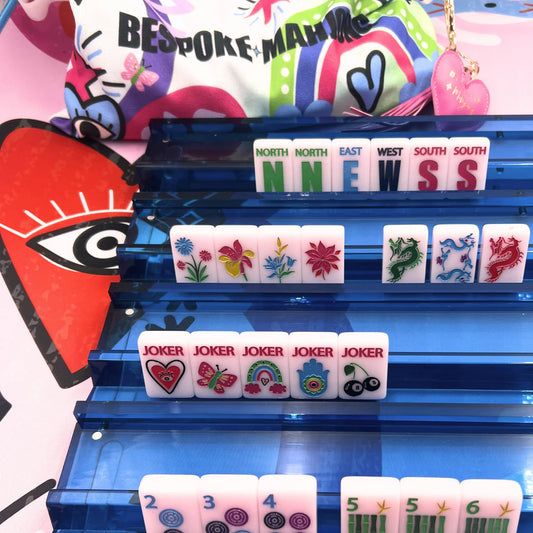 Lucky Charms Mahjong Tiles- MARSHMALLOW PINK