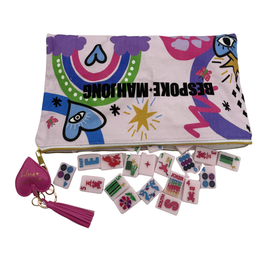 Lucky Charms Mahjong Tiles- MARSHMALLOW PINK