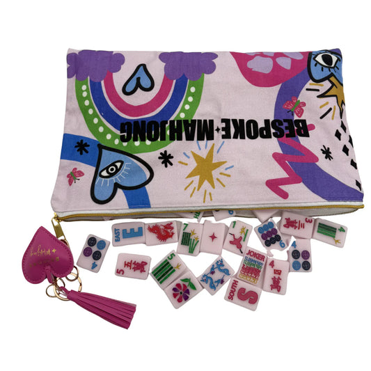 Lucky Charms Mahjong Tiles- MARSHMALLOW PINK