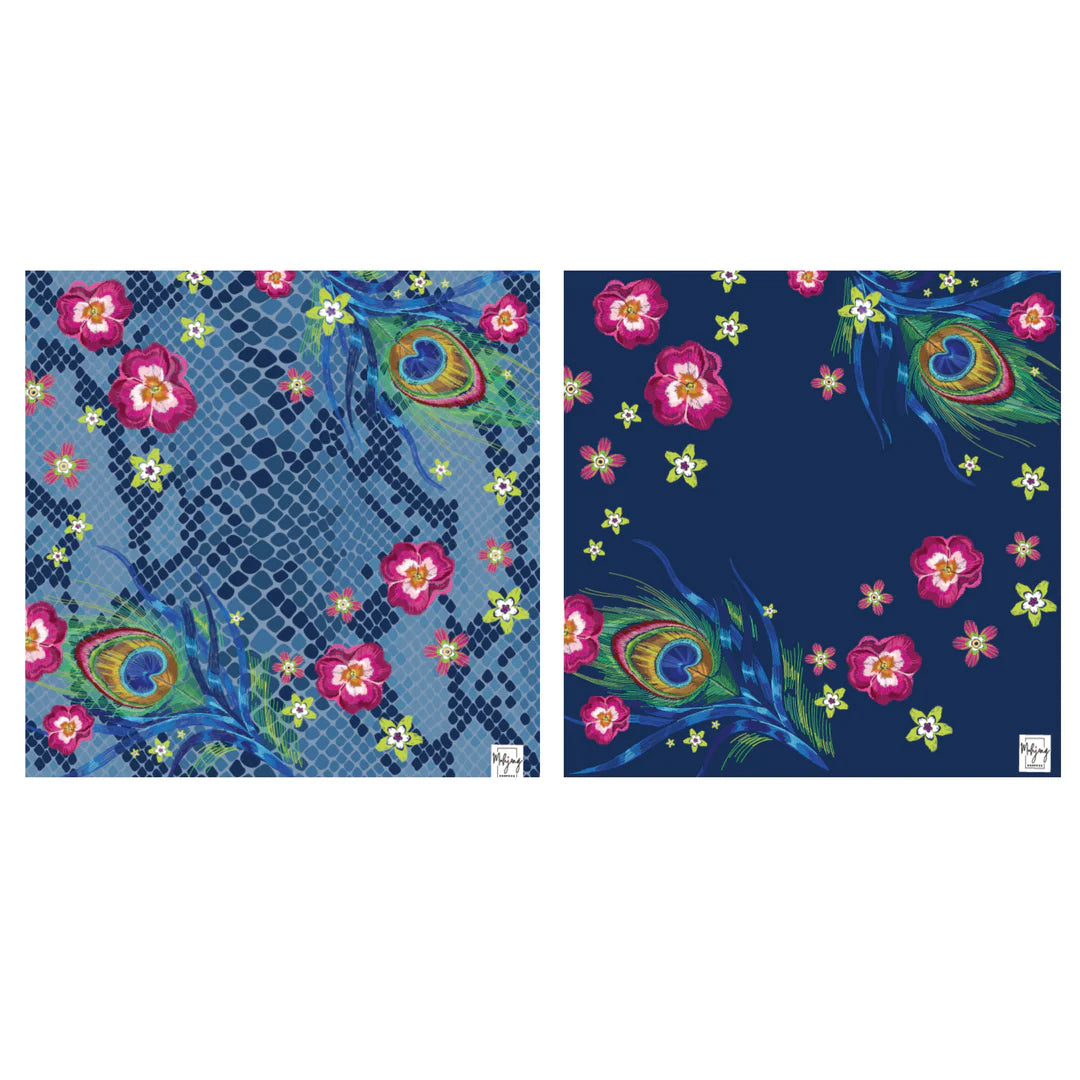 Double the Fun/Darjeeling Peacock Mat