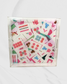 Pink Mahjong Medium Square Acrylic Tray