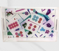 Mahjong Lively Rectangle Acrylic Tray