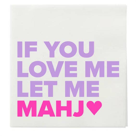 Let's Mahj-On! Cocktail Napkins - Thumbnail 3