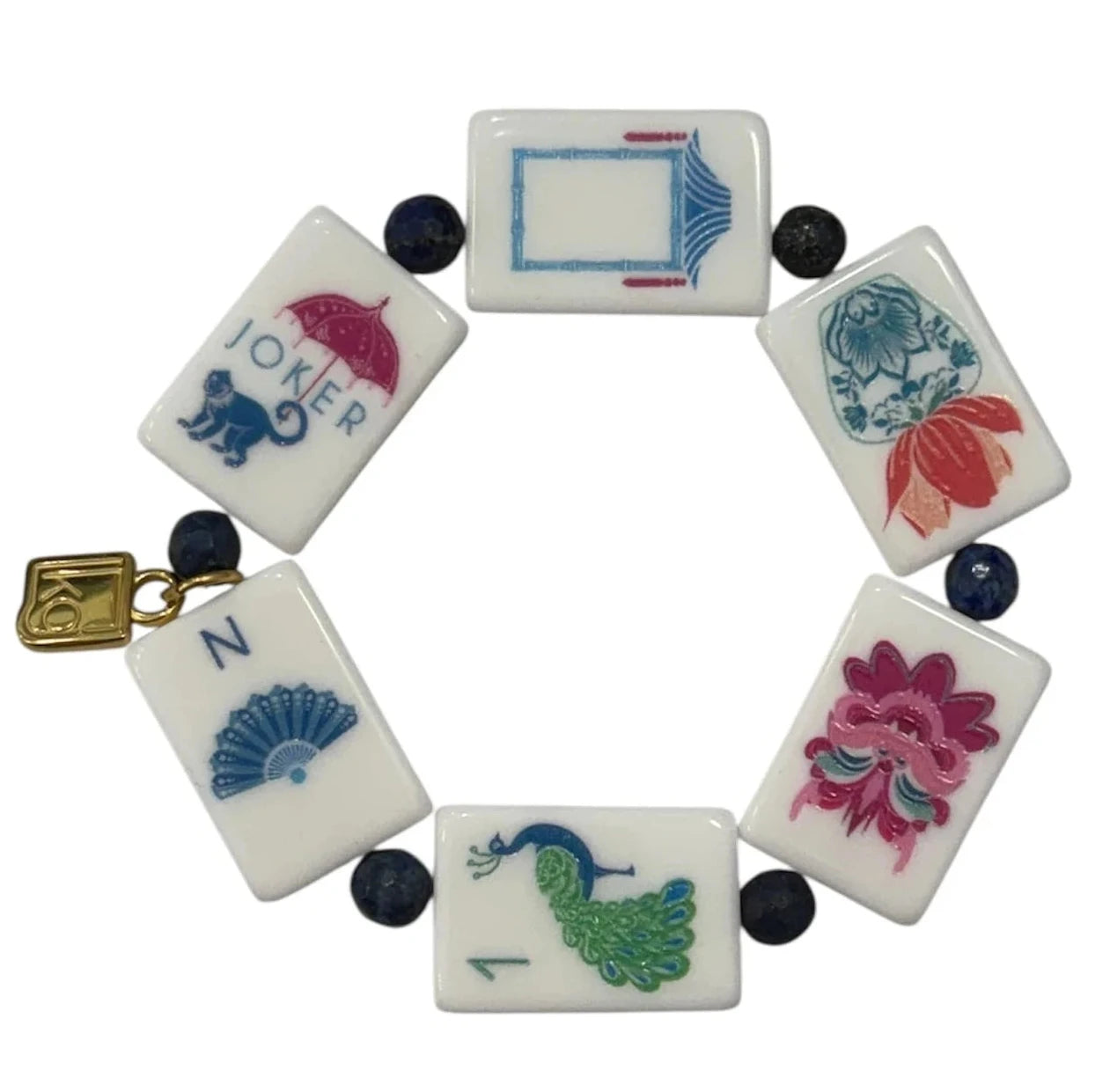 Kori Green x OMM Tile Bracelet Blanc