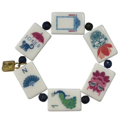 Kori Green x OMM Tile Bracelet Blanc