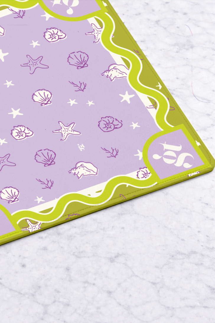 Mahjong Mat in She Sells Seashells