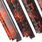 Tortoise Shell Mahjong Rack & Pusher Set Matte Finish