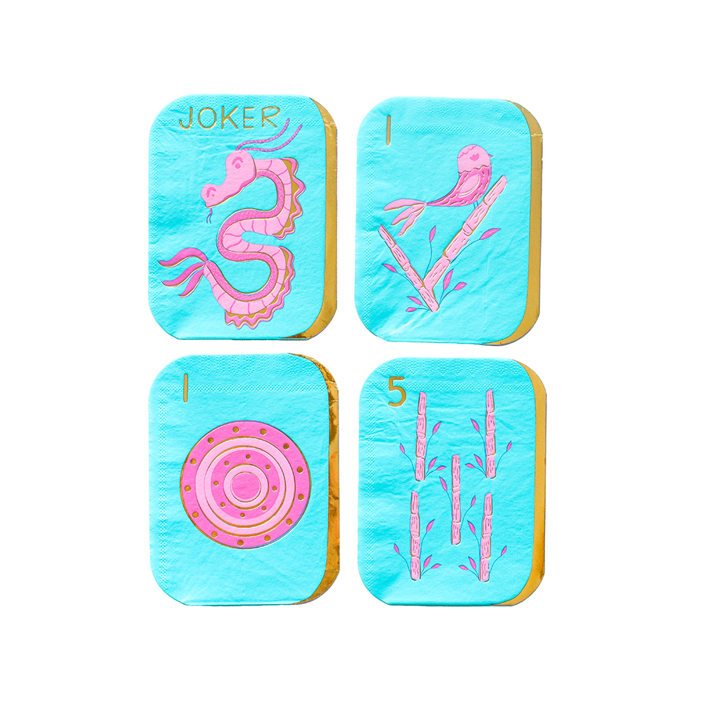 Mahjong Tile Guest Napkins