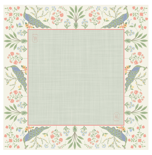 Peacock Garden Mat