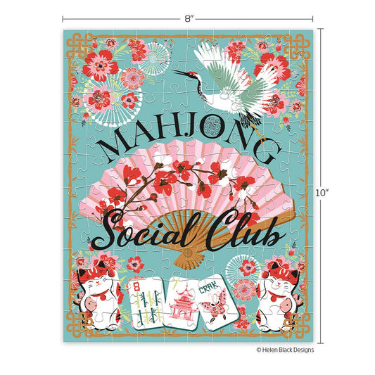 Mahjong Social Club Puzzle Snax (100pc)