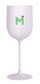 MERRY MERRY MEERY MAHJI  WINE GLASS