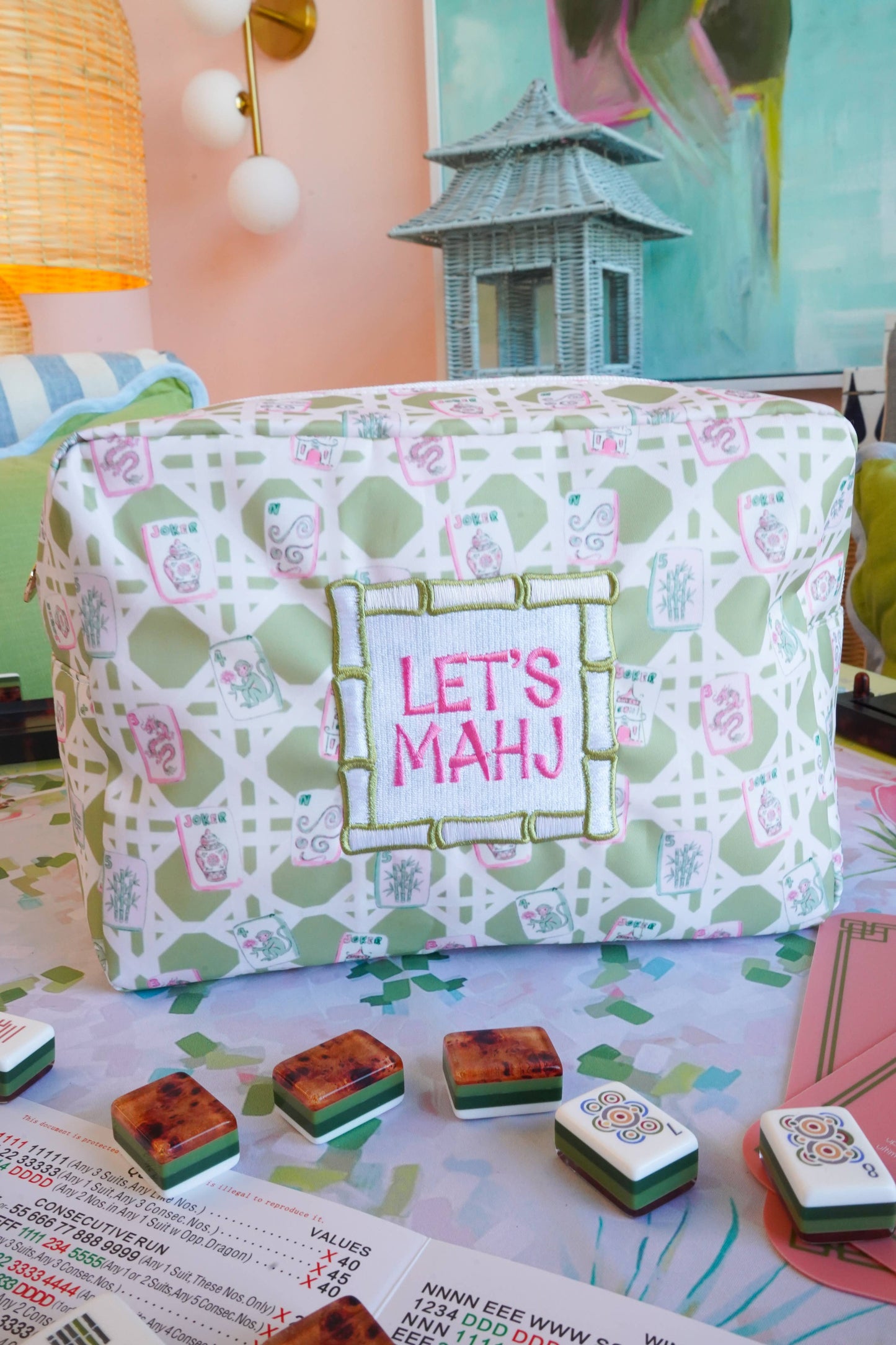 Let's Mahj - XL Travel Bag