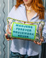 Mahjong Forever Housework Never Needlepoint Pillow