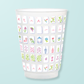 Mahjong Frosted Cups