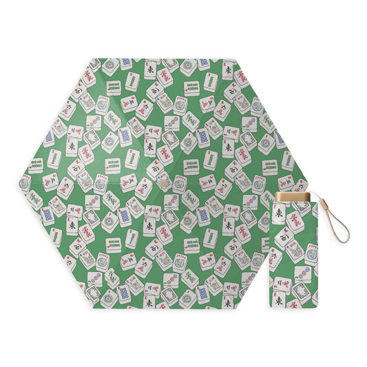 Mahjong Print Umbrella