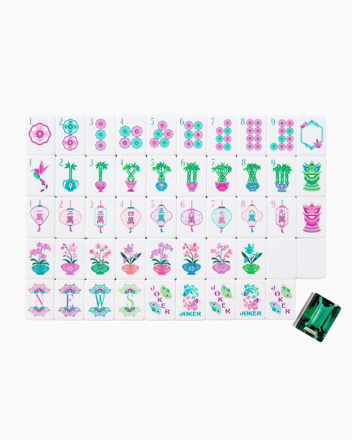 Emerald Tile Set