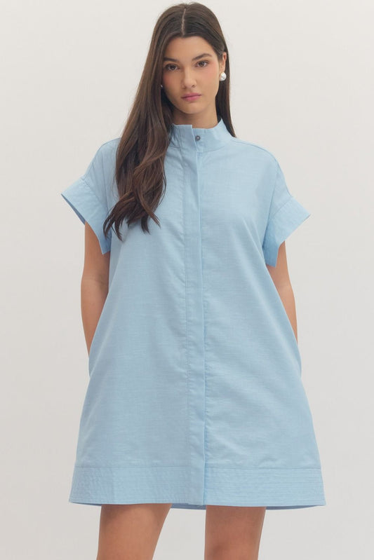 Reese Linen Shirt Dress
