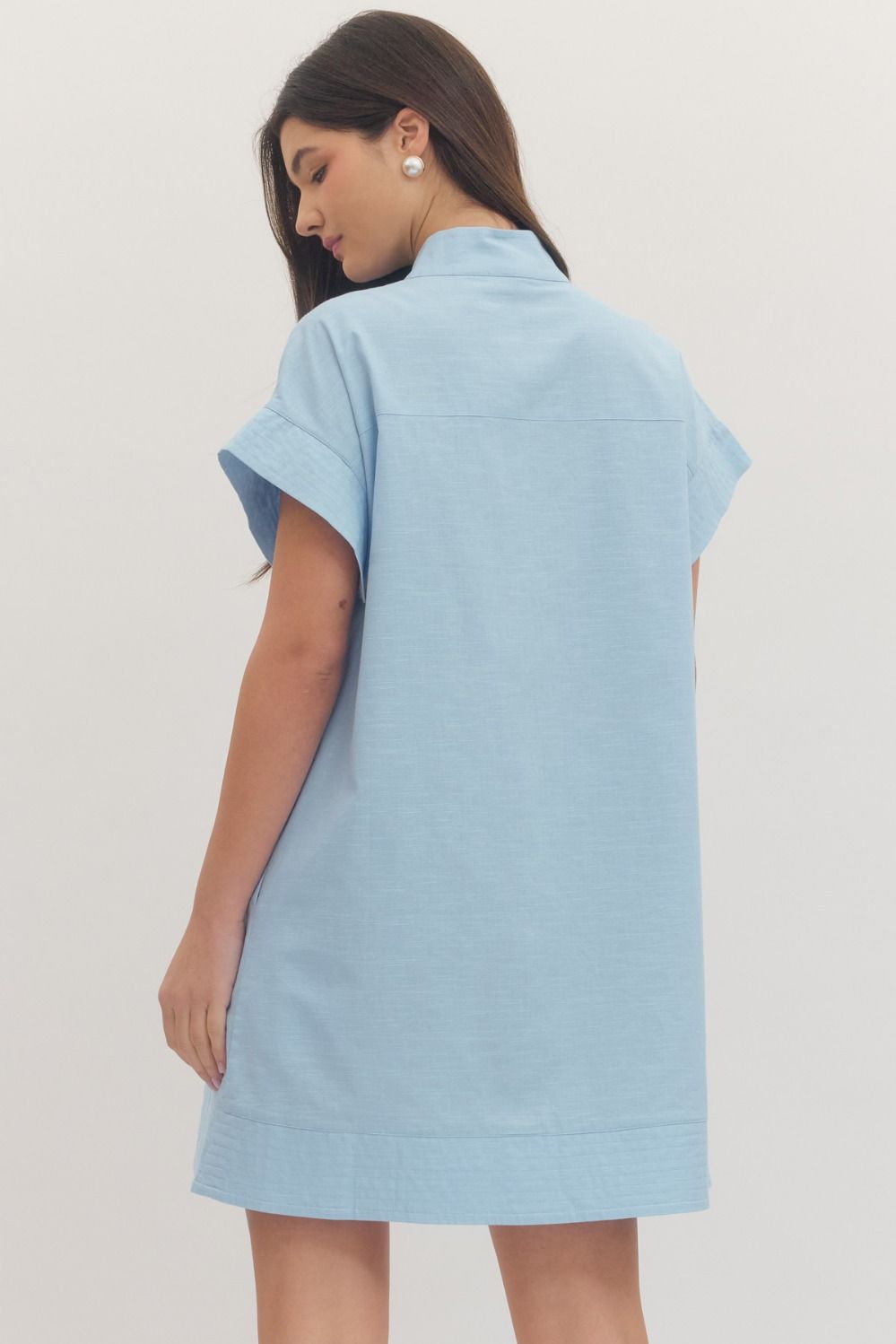 Reese Linen Shirt Dress