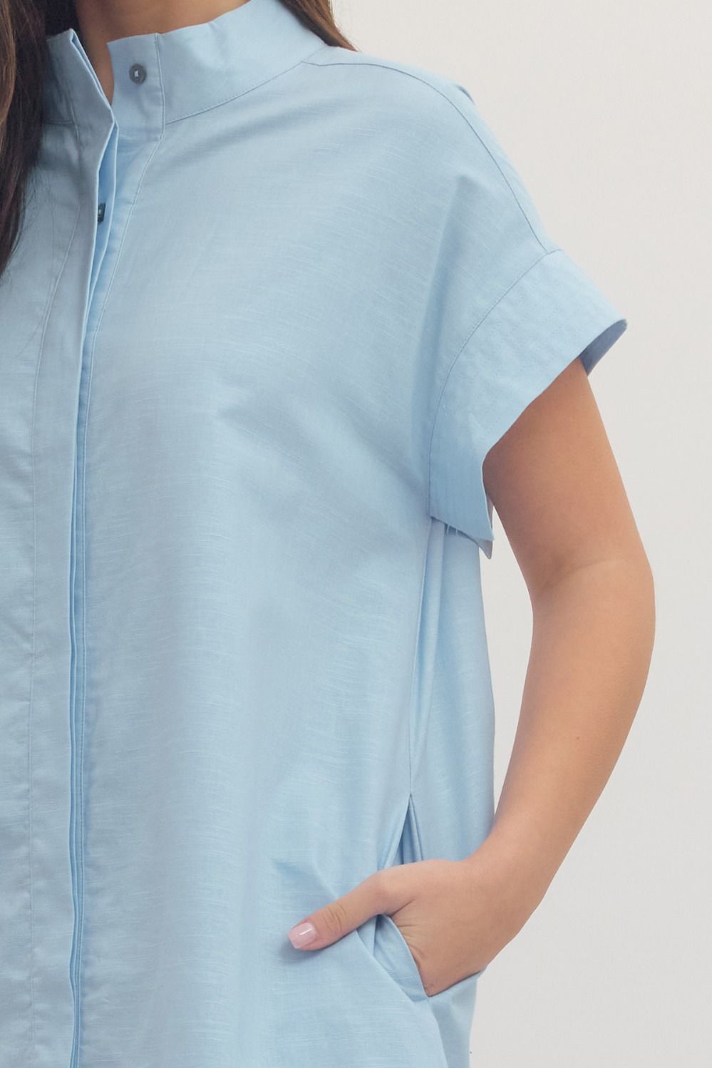 Reese Linen Shirt Dress