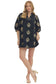 Meryl Black Embroidered Dress