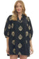 Meryl Black Embroidered Dress