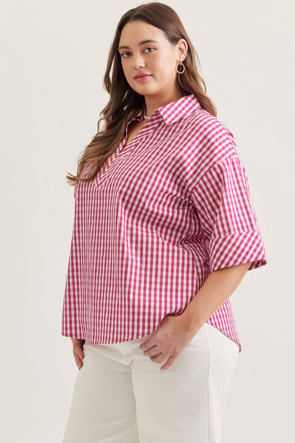 Margot Gingham Blouse